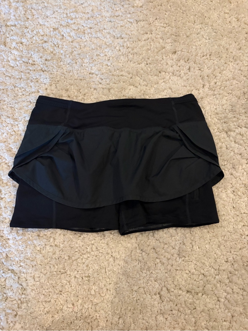 lululemon athletica Black Women's Active Skort with Built-In Shorts